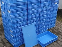 Ca. 40x opslagbakken met klikdeksel, blauw - afbeelding 2 van  5