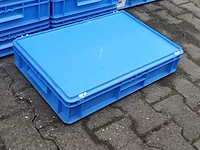 Ca. 40x opslagbakken met klikdeksel, blauw - afbeelding 3 van  5