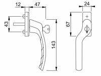 Ca. 40x raamkruk, hoppe - afbeelding 3 van  3