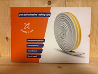Ca. 40x tochtband simple fix, 36 meter - afbeelding 1 van  2