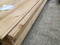 Ca. 40x vuren blokhutprofielen - afbeelding 2 van  4