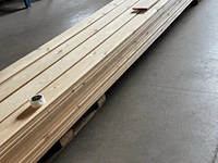 Ca. 40x vuren planken, schaafd 46,56 m²