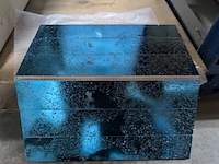 Ca 40x wandtegel matje blauw - afbeelding 3 van  3
