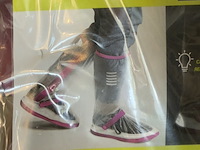 Ca. 40x waterproof schoenhoezen, perfetti travel, transparant/ roze - afbeelding 2 van  4