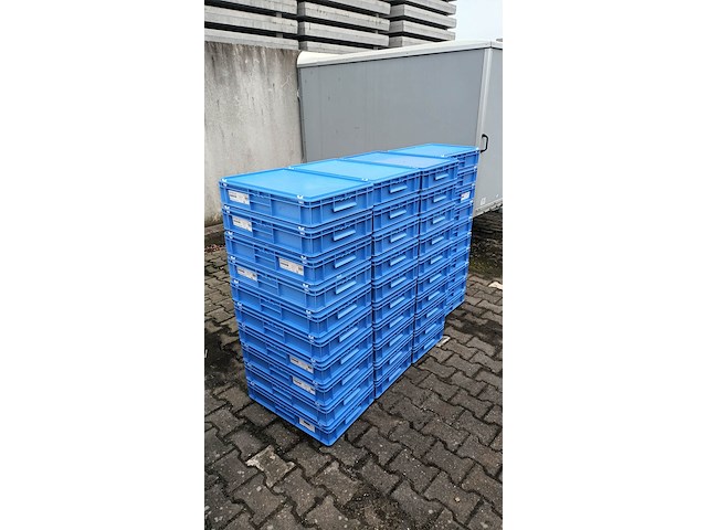 Ca. 40x zgan bakken met klikdeksel, blauw - afbeelding 5 van  5