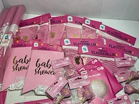 Ca. 41x babysshower meisje versiering - afbeelding 3 van  7