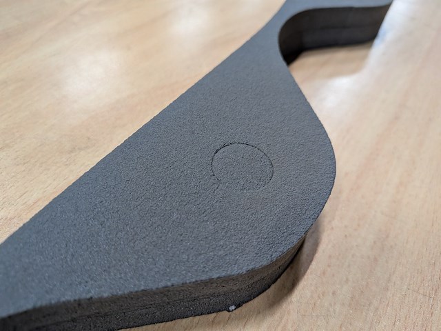 Ca .41x schuimprofielen t.b.v. golfplaten zwart - afbeelding 5 van  7