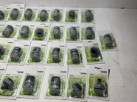 Ca. 41x snelkoppeling 1/2 inch en kraanstuk - 3/4 inch rehau, grijs - afbeelding 5 van  5