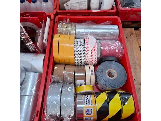 Ca. 428x diverse rollen tape - afbeelding 8 van  24
