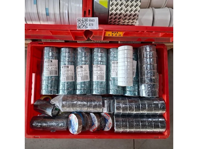 Ca. 428x diverse rollen tape - afbeelding 18 van  24