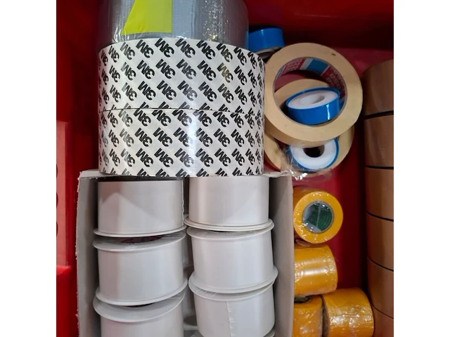 Ca. 428x diverse rollen tape - afbeelding 24 van  24