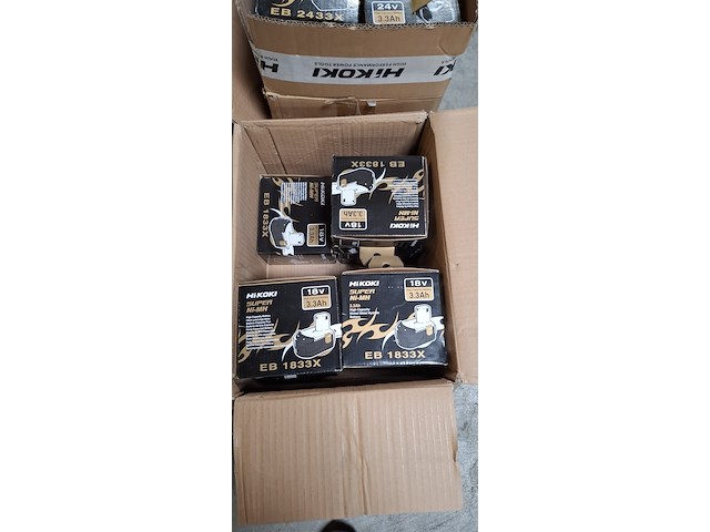 Ca. 42x accu, hikoki, 18v en 24v - afbeelding 3 van  6