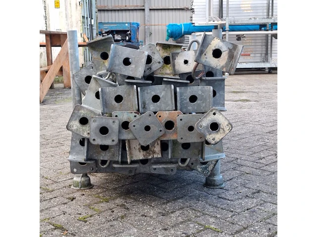 Ca. 42x bouwstempel, scafom-rux, bm-300, in transportbok - afbeelding 2 van  8