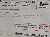 Ca. 42x desktop, fujitsu, esprimo g558 - afbeelding 6 van  6