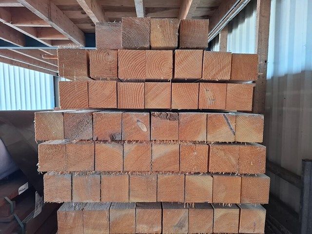Ca 42x douglas balk 12x12cm - afbeelding 2 van  3