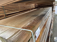 Ca. 42x douglas balken fijnbezaagd, 50x150mm, lengte 300cm - afbeelding 1 van  3