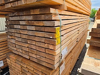 Ca. 42x douglas balken fijnbezaagd, 50x150mm, lengte 400cm - afbeelding 4 van  4