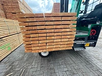 Ca. 42x douglas dakbalken fijnbezaagd, 50x150mm, lengte 400cm - afbeelding 3 van  4