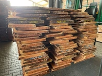 Ca. 42x douglas onbekantrechte schaaldelen, 22x200-250mm, lengte 500cm - afbeelding 2 van  3