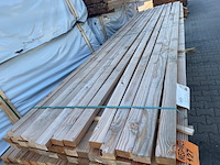 Ca. 42x douglas regels geschaafd, 40x70mm, lengte 400cm - afbeelding 1 van  3