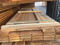 Ca. 42x douglas wisselsponning, 18x190mm, lengte 300cm - afbeelding 1 van  3