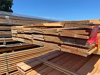 Ca. 42x douglas zweeds rabat, 26x190mm, lengte 500cm - afbeelding 3 van  3