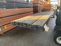 Ca. 42x grenen acoustic design zwart, 22x142mm, lengte 420cm - afbeelding 2 van  3