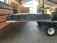 Ca. 42x grenen acoustic design zwart, 22x142mm, lengte 420cm - afbeelding 3 van  3