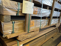 Ca. 42x guyana teak planken geschaafd, 25x140mm, lengte 215cm - afbeelding 4 van  4