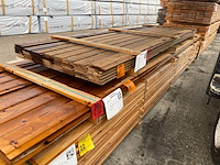 Ca. 42x thermo fraké channelsiding, 20x140mm, lengte 335cm - afbeelding 2 van  3