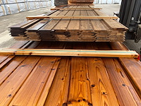 Ca. 42x thermo fraké channelsiding, 20x140mm, lengte 335cm - afbeelding 3 van  3