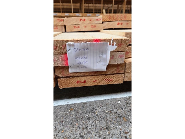 Ca. 42x vuren planken - afbeelding 2 van  4