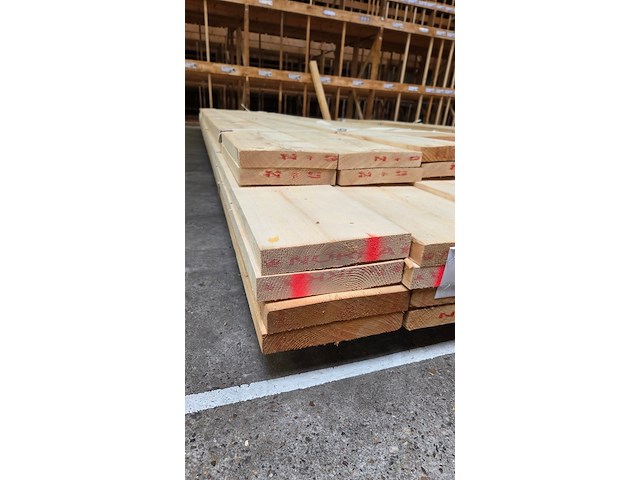 Ca. 42x vuren planken - afbeelding 3 van  4