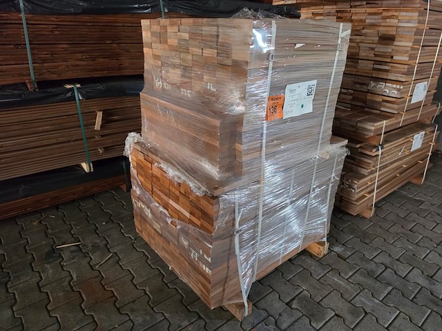 Ca. 432x ipé planken geschaafd country grade, 27x90mm, lengte 217/65cm, 215/95cm - afbeelding 2 van  3