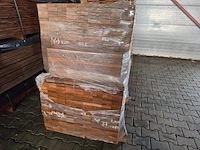 Ca. 432x ipé planken geschaafd country grade, 27x90mm, lengte 217/65cm, 215/95cm - afbeelding 3 van  3