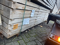 Ca. 43x douglas balken fijnbezaagd, 75x175mm, lengte 300cm - afbeelding 2 van  3