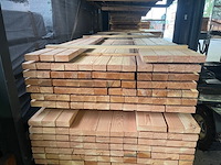 Ca. 43x douglas balken geschaafd, 40x90mm, lengte 430cm - afbeelding 3 van  3