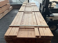 Ca. 43x douglas balken geschaafd, 40x90mm, lengte 430cm