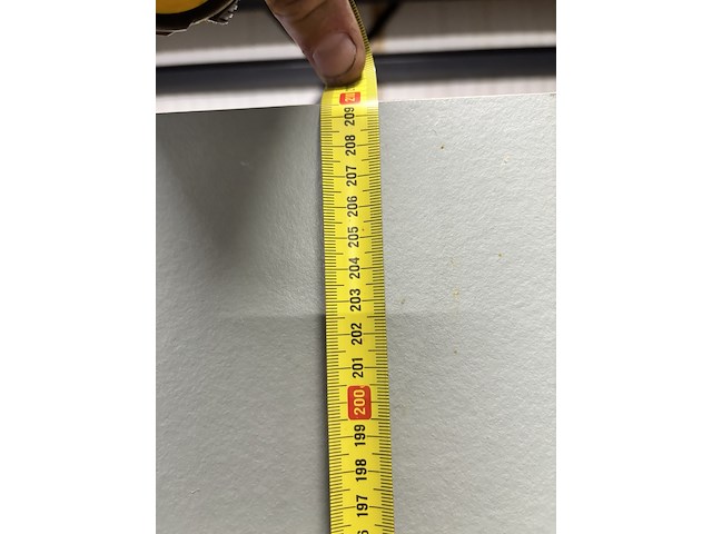 Ca. 43x stompe binnendeuren (volspaan met fineerlaag), svedex, lichtgroen - afbeelding 5 van  9
