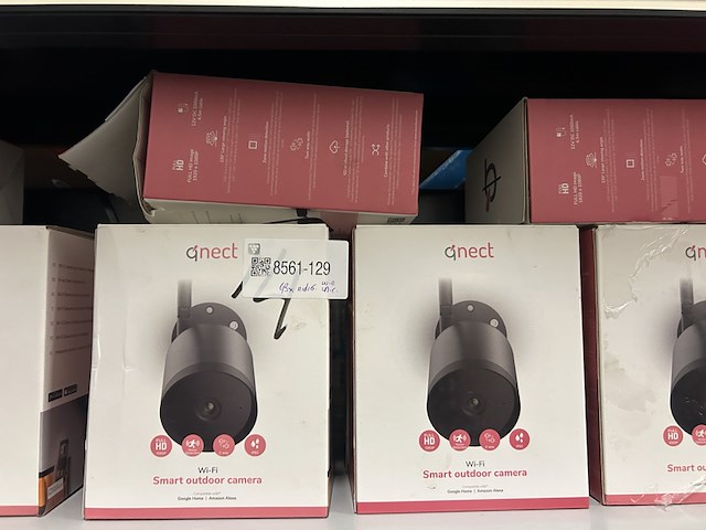 Ca. 43x wi-fi smart indoor/outdoor camera qnect - afbeelding 7 van  14