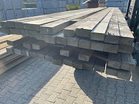 Ca. 44x douglas regels fijnbezaagd, 45x75mm, lengte 500cm - afbeelding 3 van  3