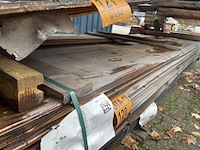 Ca. 44x douglas wisselsponning, 18x190mm, lengte 600cm - afbeelding 1 van  3