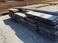 Ca. 44x douglas wisselsponning, 18x190mm, lengte 600cm - afbeelding 3 van  3