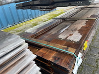 Ca. 44x douglas wisselsponning/halfhoutsrabat, 18x190mm, lengte 600cm - afbeelding 1 van  3