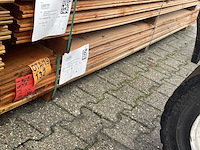 Ca. 44x douglas zweeds rabat, 21x190mm, lengte 300cm - afbeelding 2 van  3