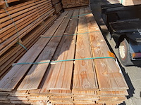 Ca. 44x douglas zweeds rabat, 21x190mm, lengte 400cm - afbeelding 1 van  3