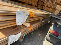 Ca. 44x douglas zweeds rabat, 21x190mm, lengte 400cm - afbeelding 2 van  3