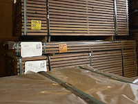 Ca. 44x guyana ipé planken geschaafd, 25x90mm, lengte 185cm - afbeelding 4 van  4