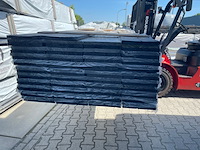 Ca. 44x vuren planken fijnbezaagd zwart gecoat, 22x245mm, lengte 540cm - afbeelding 3 van  3
