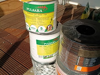 Ca. 45-50 afrasteringpalen en afrasteringsmateriaal, gallagher en pulsara - afbeelding 3 van  16